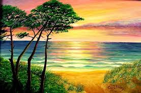 Œuvre du Coucher de soleil (غروب الشمس)