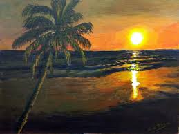 Œuvre du Coucher de soleil (غروب الشمس)